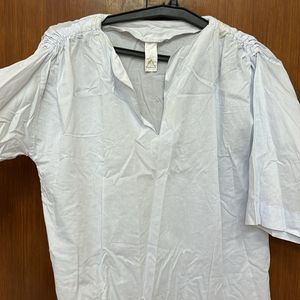 airy cotton casual/formal Top