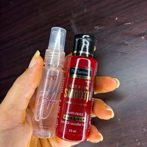 Combo Of Hair Serum And Perfume