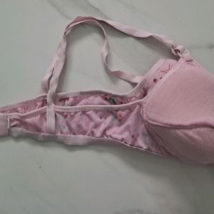 🩷36B Padded Cotton Bra BabyPink🩷