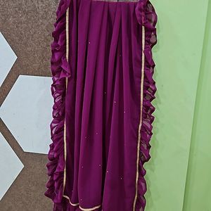 Dupatta Magenta