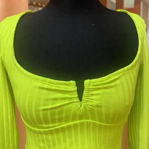 Zara Neon Top