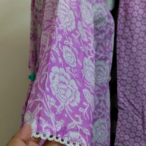 Plus Size Kurti Set