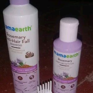 💥🎀 Mamaearth Hair Oil& Shampoo🎀💥