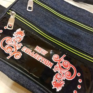 Jeans Fabric Slingbag