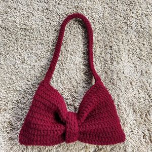 Crochet Bow Bag For Her