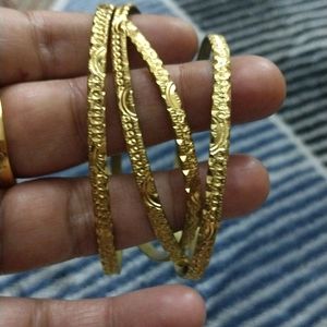 Gold Plated Bangles