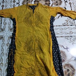 Yellow Women Kurta