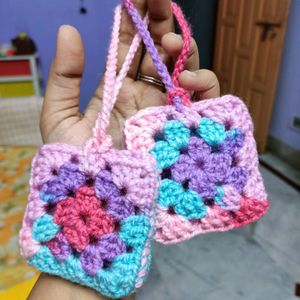 Crochet Pouch (2 Pair)