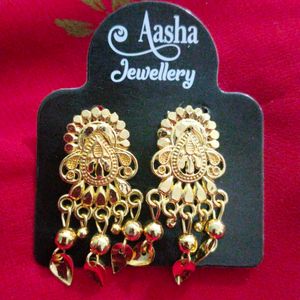 Golden Colour Earrings