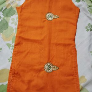 Beautiful 1 Top And 2 Kurtas For Girl