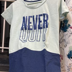 NEVER QUIT Fashivo T-shirt