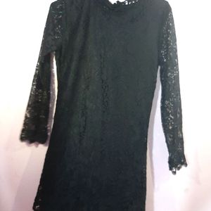 Black goth dress