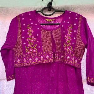 Jacket Style Kurta