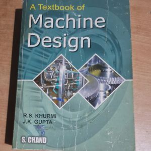 MACHINE DESIGN BOOK by R.S KHURMI