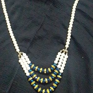 2 Pearl Necklace chain