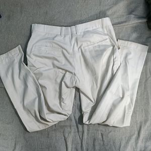 A Plane White Men's Pant