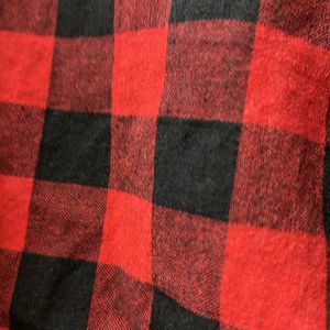 Red And Black Check Shirt