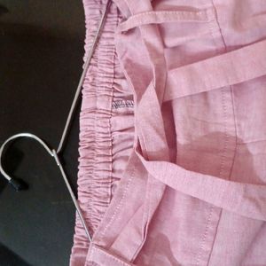 Pink High Waist Pant