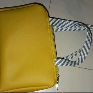 Mustard Yellow Small Handbag