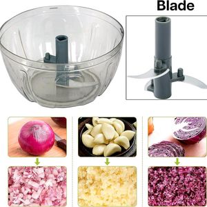 650 ML Large Quick & Powerful Push Food Chopper