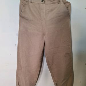 SASSAFRAS Beige Cargo Pants