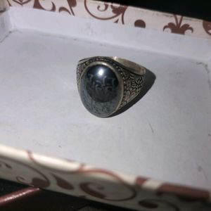 Gents Silver Ring With Stone✨