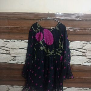 A Flared Casual Mini Dress