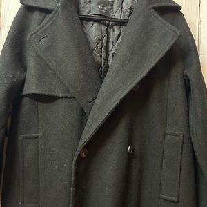 Black Long Trench Coat