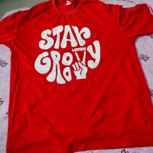 Stay Groovy Orange Tshirt