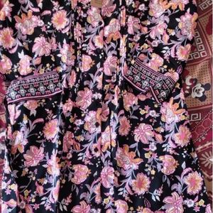 Floral Printed Tunic