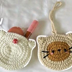 !!RESTOCK!! Crochet Earphone Case Or Pouch