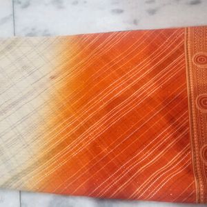 double shade saree