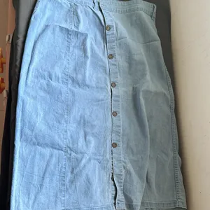 Brand New Never Worn Denim Skirt Size XXL