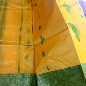 Bengal Handloom Pure Tussar Saree