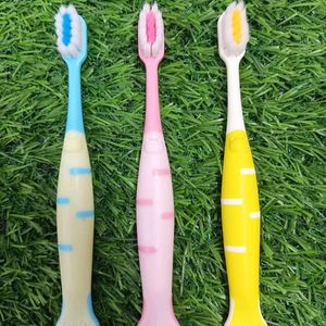 ✅ Fancy Soft Baby Tooth Brush Pack Of 3