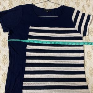 Striped Madame Xl T-Shirt