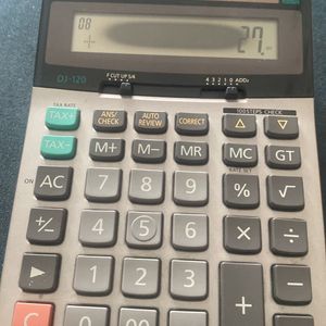 Casio DJ-120 Calculator