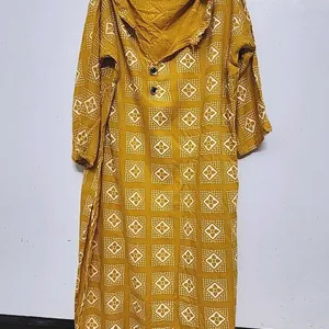 YELLOW MUSTARD Straight KURTA LIKE NEW /NEVER USED