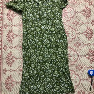 printed kurti with pockets