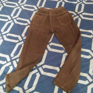 4 Pocket Brown Women Jeans 👖