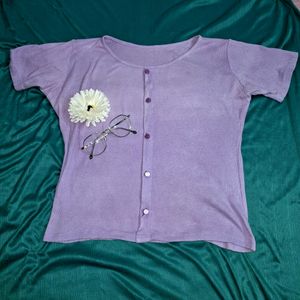 ANEA Lavender Crop Top (H&M)