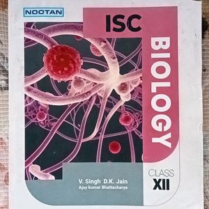 NOOTAN ISC BIOLOGY CLASS 12TH