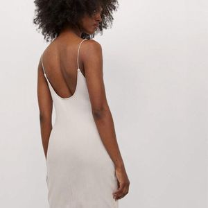 New H&m White Strappy Bodycon Dress