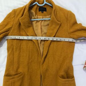 Mustard Yellow Coat Bust 32-36