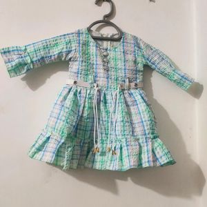 Frock For 3-6 Months Girl