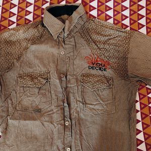 Brown Mens Shirt