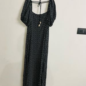 Women Polka Dot Dress In XL