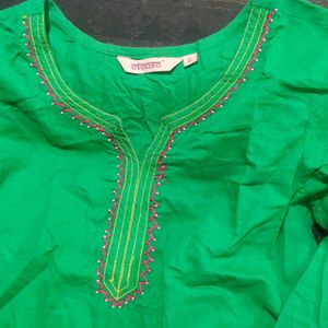 Beautiful Green Kurti