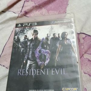 Resident Evil 6 PS3 DISC