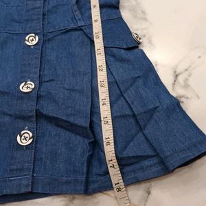 Denim Type Dress